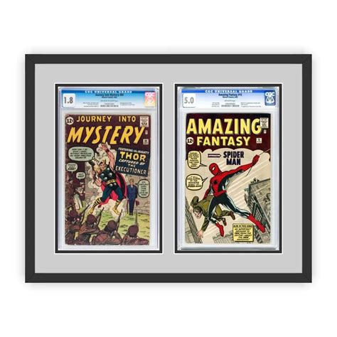 comic book picture frame|graded comic book wall frame.